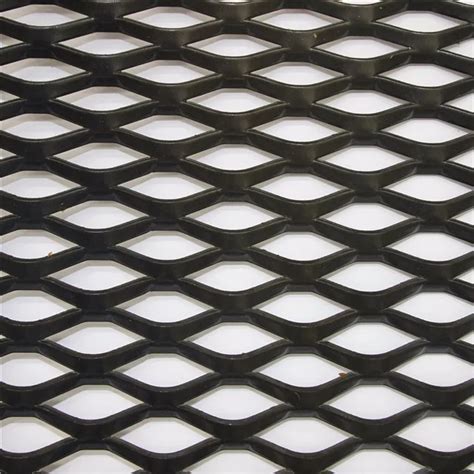 diamond mesh metal sheet|18 gauge expanded steel screen.